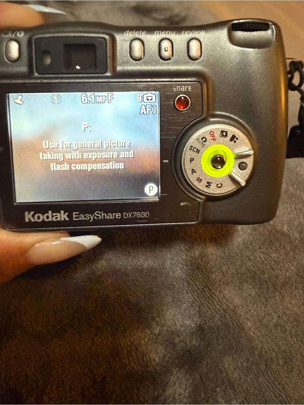 Kodak Compact Digital Camera in Black and Silver